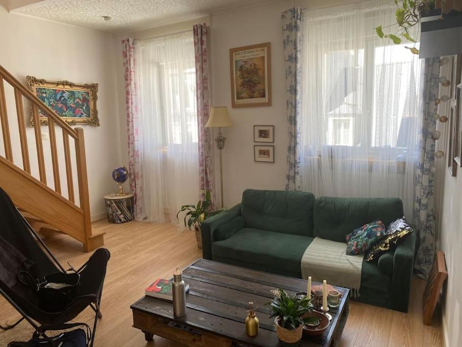 Hyper Centre Cherbourg, Superbe Duplex De 72 M2 Extérieur photo